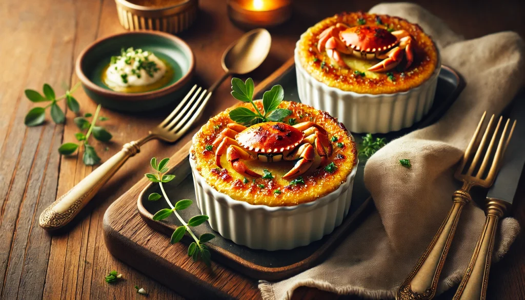 Crab Brulee Recipe